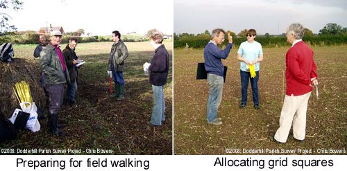 preparing for fieldwalking