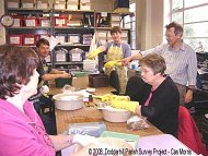 Washing the fieldwalking finds - Worcester University