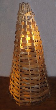 Salt basket on display in Droitwich Spa