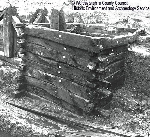 Upwich Pit - archaeological excavation