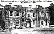 The second Wychbold Hall, pictured in the sale brochure of 1955.